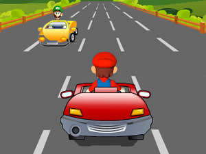 Super Mario On The Road