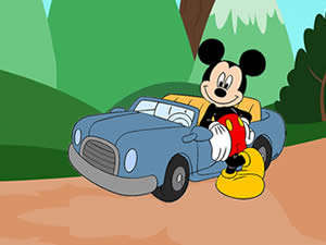 Mickey Mouse Car Keys