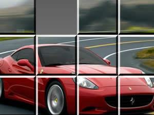 Ferrari Sliding Puzzle