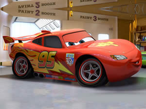 McQueen in the Garage