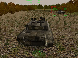 Tanks Battle Ahead